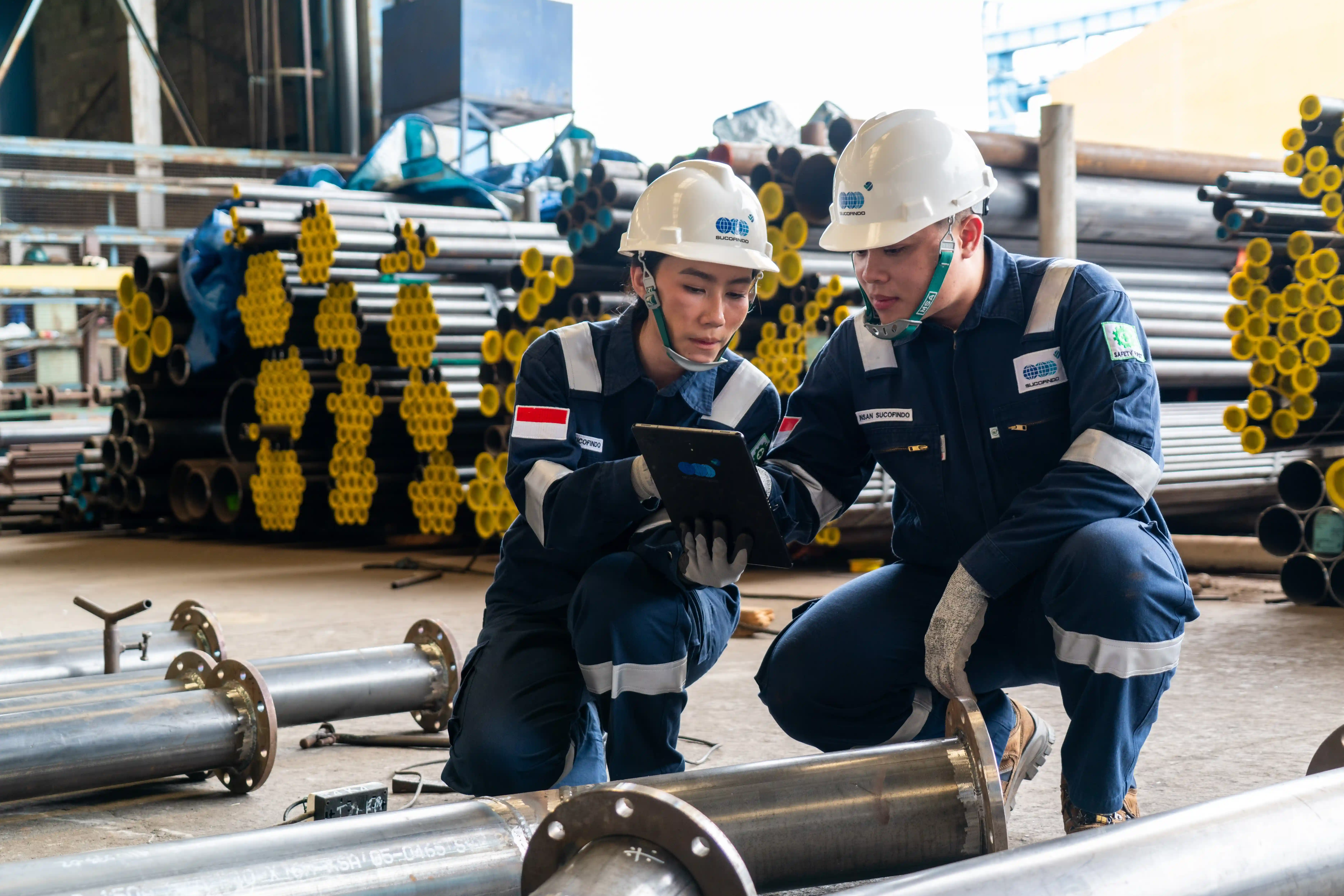 Sucofindo Port and Logistics Inspectors
